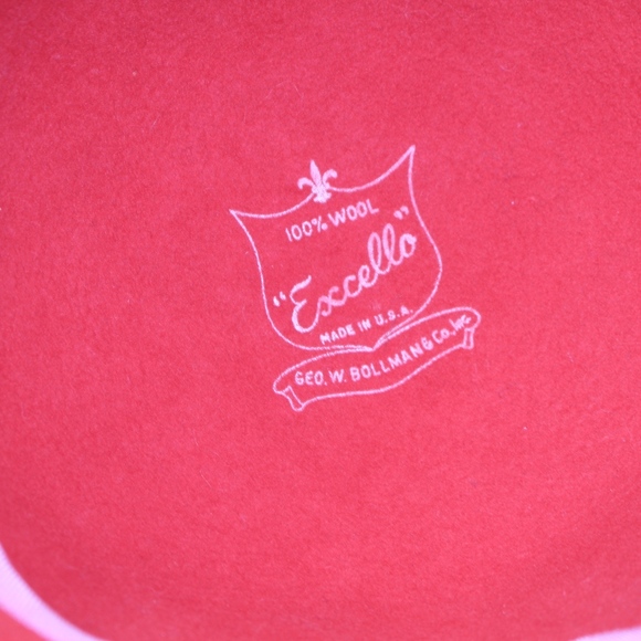 VTG Frank Olive by Neiman Marcus Red Hat - Picture 6 of 8